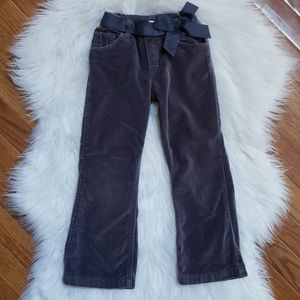 Old Navy 💗 Gray Velvet Pants Size 5T